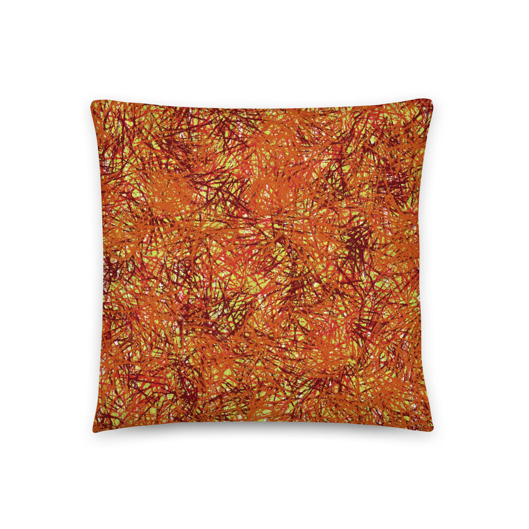 Indoor Throw Pillow - Fall 3/Autumn Twigs
