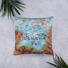 Load image into Gallery viewer, Indoor Welcome Fall Basic Throw Pillow
