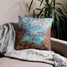 Load image into Gallery viewer, Indoor Welcome Fall Basic Throw Pillow
