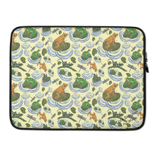 Load image into Gallery viewer, Laptop Sleeve - Amphibious Friends
