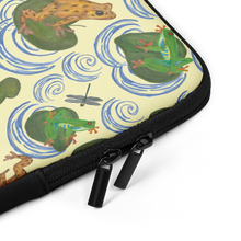 Load image into Gallery viewer, Laptop Sleeve - Amphibious Friends
