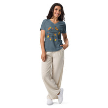 Load image into Gallery viewer, Do Not Conform/Be Transformed- Women’s relaxed V-neck t-shirt
