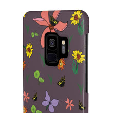Load image into Gallery viewer, Purple Wildflowers-Case Mate Slim Phone Cases
