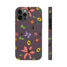 Load image into Gallery viewer, iPhone Purple Wildflowers-Case Mate Tough Phone Cases
