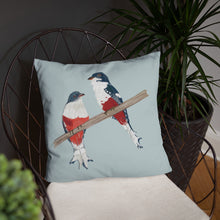 Load image into Gallery viewer, Cuban Trogon/Tocororo Bird Premium Pillow
