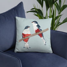Load image into Gallery viewer, Cuban Trogon/Tocororo Bird Premium Pillow
