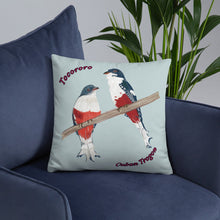 Load image into Gallery viewer, Cuban Trogon/Tocororo Bird Premium Pillow
