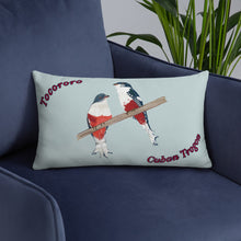 Load image into Gallery viewer, Cuban Trogon/Tocororo Bird Premium Pillow
