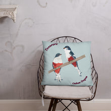 Load image into Gallery viewer, Cuban Trogon/Tocororo Bird Premium Pillow
