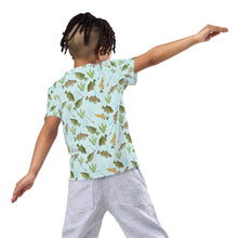 Load image into Gallery viewer, Kids crew neck t-shirt - Fresh Water Fishing
