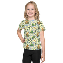 Load image into Gallery viewer, Kids crew neck t-shirt-Amphibious Friends
