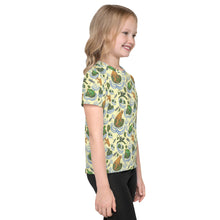Load image into Gallery viewer, Kids crew neck t-shirt-Amphibious Friends
