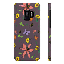 Load image into Gallery viewer, Purple Wildflowers-Case Mate Slim Phone Cases
