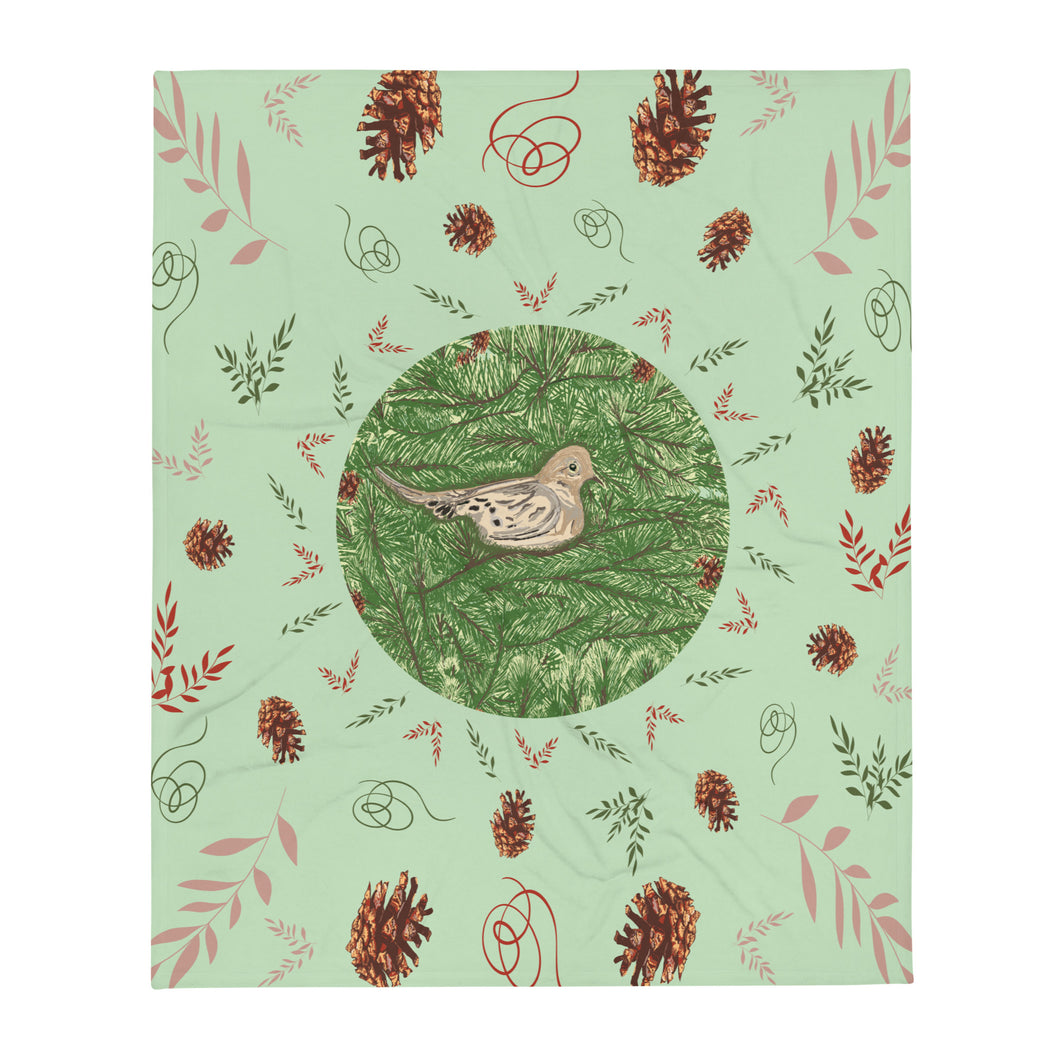 Dove Throw Blanket (Adult Size)